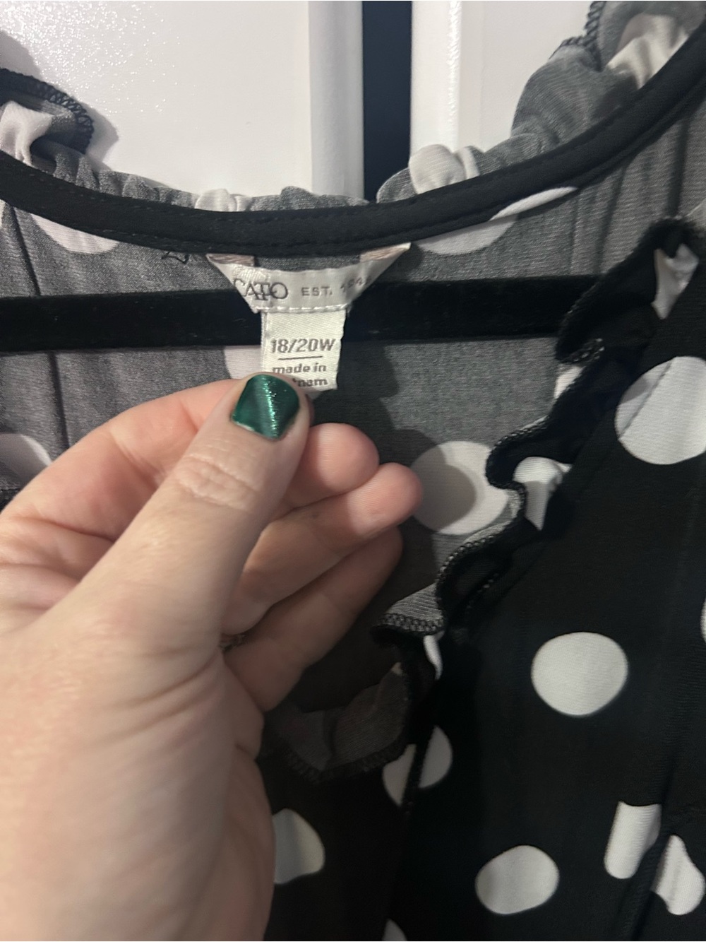 Cato Polka Dot Dress (18/20W)